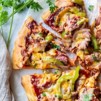 Beef BBQ Pizza