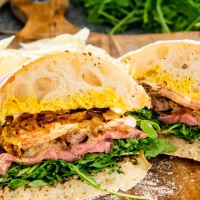 Ciabatta Beef Sandwich