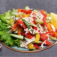 Toyuq Salatı zeytun yağı İlə (250 qr)