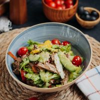 Salat asian beef