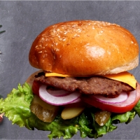 İzqara ət burger