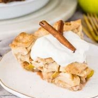 Warm Cinnamon apple pie