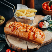 Pimento cheese dog