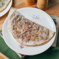 Gutab with meat