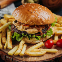 Pimento cheese burger