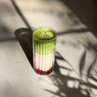 Ice Strawberry Matcha