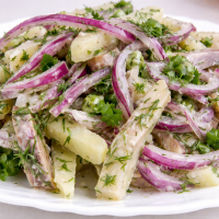 Siyənək salatı