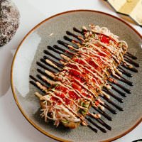 Hot Dog Roll With Crab