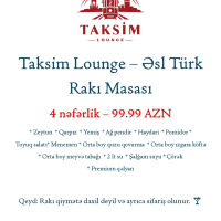 ƏSL TÜRK RAKI MASASI