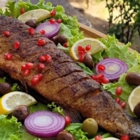 Farel balığı nar soğan