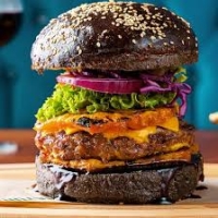 Black Lava Burger