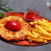 Toyuq Şnitsel Frİ İlə