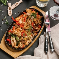 Toyuq Fajitas