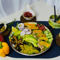 SALMON BOWL MIX SALAD