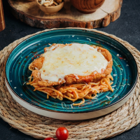 Parmezanlı toyuq