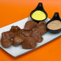 Evsayağı kolbasa çipsləri.