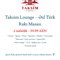 ƏSL TÜRK RAKI MASASI