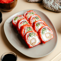 California roll with shrimp