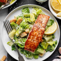 Salmon Caesar Salad