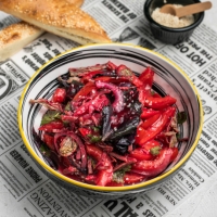 Zoğallı Pomidor Salatı
