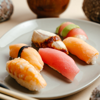 Avocado tuna nigiri